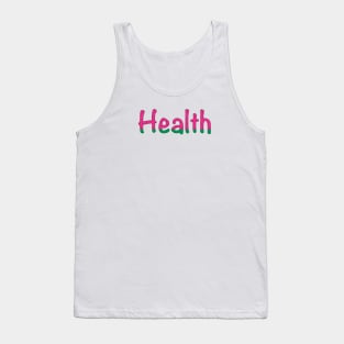 Health Power Word Tank Top